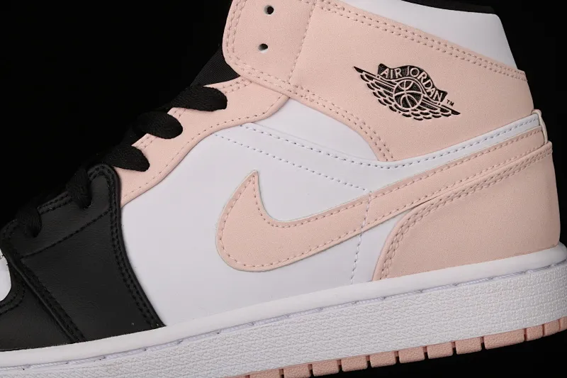 All categories Air Jordan Jordan series basketball shoes Air Jordan 1 Mid Air Jordan 1 Mid SE "Game Royal" AJ1 Joe 1 Black Pink China 554724-133